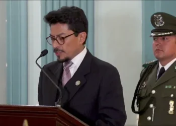 El canciller Fernando Aramayo. (Captura Cancillería).