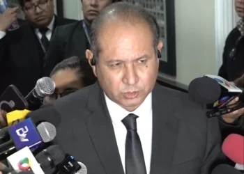 El presidente de la Comisión de Justicia Plural de la Cámara de Senadores, Erick Soruco (PDC).