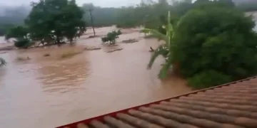 Inundaciones afectan a varias regiones de Santa Cruz. Foto: Ministerio de Defensa.
