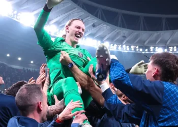 Matvey Safonov. (FOTO: PSG - Paris Saint-Germain)