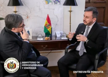El ministro de Hidrocarburos, Mauricio Medinaceli. Foto: MHE.