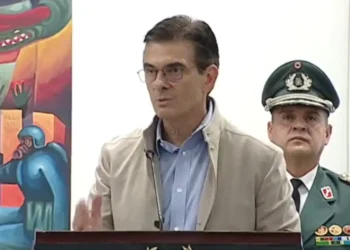 El presidente Rodrigo Paz en conferencia de prensa.
Captura RRSS