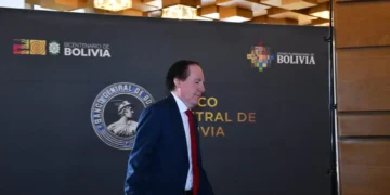 David Espinoza, presidente del BCB. Foto: APG.