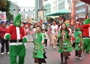 El Desfile Navideño el pasado año. FOTO: GAMLP