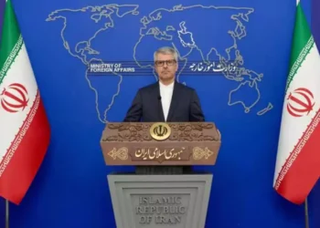El portavoz del Ministerio de Exteriores de Irán, Esmail Baghai. Foto: Europa Press