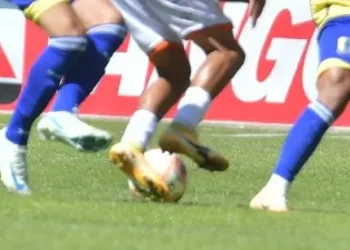 Un gráfico ilustrativo y solo referencia del fútbol boliviano (APG)