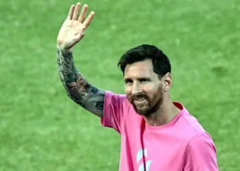 Messi agradeció el cariño de la gente en India. (FOTO: AFP)
