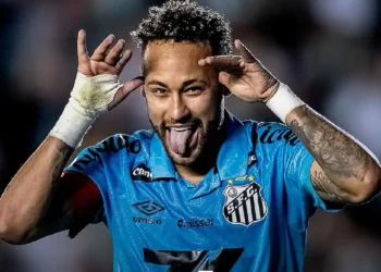 Neymar anotó un triplete para el Santos. (FOTO: Santos Futebol Clube)