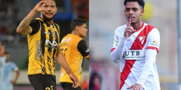 Andres Chávez y Moisés Paniagua.