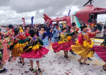 La Alcaldía de El Alto lanzó la agenda carnavalera 2026. FOTO: GAMEA