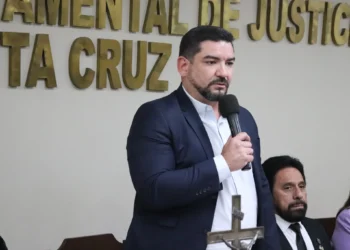 El presidente del TDJ de Santa Cruz, Aldo Quezada. (Foto: TDJ Santa Cruz)