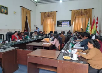 Sesión de la Asamblea Legislativa Departamental de Chuquisaca. (Foto: ALD Chuquisaca).