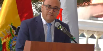 El presidente del TSE, Gustavo Ávila, participa de un acto institucional (Foto: TSE)