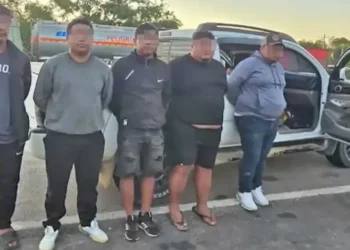 Los cinco ocupantes de una camioneta fueron aprehendidos/UMOPAR del Oriente