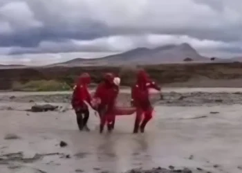 Los bomberos rescataron el cuerpo/RRSS
