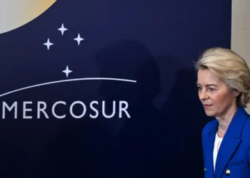 La presidenta de la Comisión Europea, Ursula von der Leyen, celebró la aprobación del acuerdo/AFP