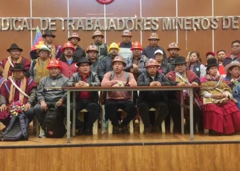 La COB anuncia nuevas medidas de presión. Foto: Vos Tv.