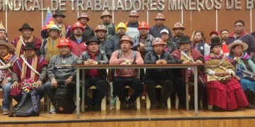 La COB anuncia nuevas medidas de presión. Foto: Vos Tv.