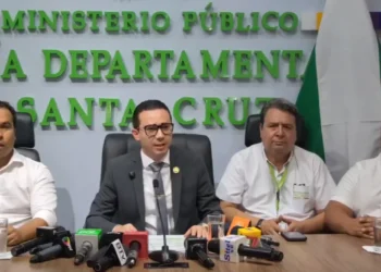 El fiscal departamental de Santa Cruz, Alberto Zeballos.