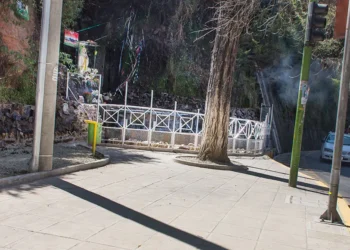 La Avenida del Libertador será cerrada desde el lunes hasta finales de febrero. FOTO: GAMLP