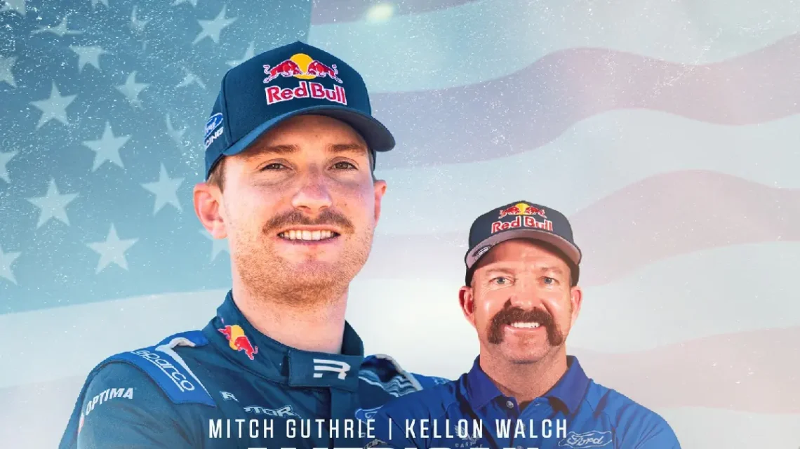 Mitch Guthrie y Kellon Walch. (FOTO: Dakar Rally)