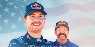 Mitch Guthrie y Kellon Walch. (FOTO: Dakar Rally)