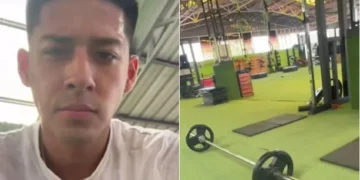 Ramiro Vaca posteó dos imágenes del entrenamiento que cumple en Tarija (Ramiro Vaca)