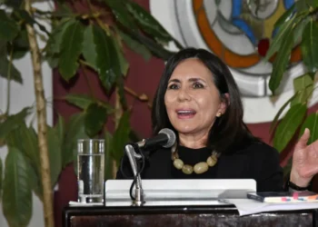 La excanciller Karen Longaric. (Foto: Archivo)