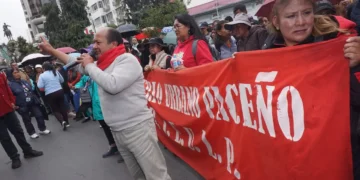 Una protesta anterior del Magisterio Urbano. Foto: APG.