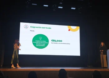 Lanzamiento del fondo para proyectos de economía circular. Foto: La Razón.