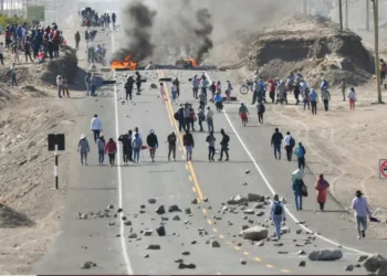 Manifestaciones antigubernamentales realizadas entre diciembre del 2022 en Perú.