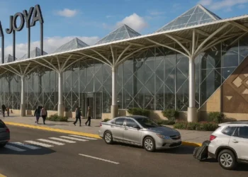 Proyección del aeropuerto internacional de Uyuni. Foto: Ministerio de Obras Públicas.