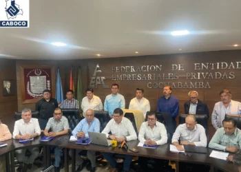 Los representantes de las cámaras departamentales de construcción se declaran en emergencia. Foto: Caboco.