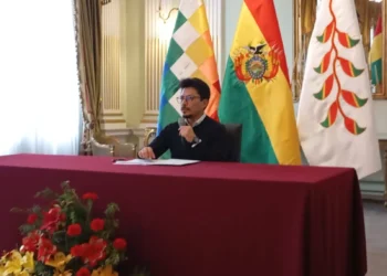 El canciller Fernando Aramayo revela deuda millonaria. Foto: DTV.