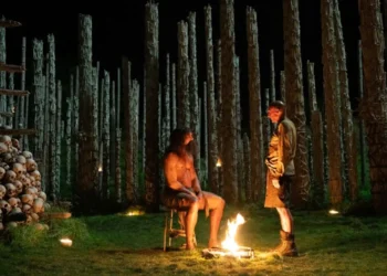 Una parte del filme Exterminio: el templo de los huesos. FOTO: Andes Films