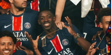 Ousmane Dembélé. (FOTO: PSG - Paris Saint-Germain)