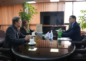 Representantes de la FAO se reúnen con el Gobierno. Foto: Ministerio de Desarrollo Productivo.
