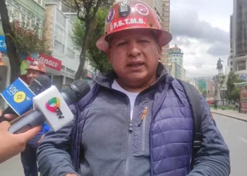 La FSTMB denuncia las primeras detenciones de sus afiliados. Foto: Vos Tv.