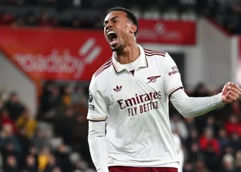 El defensor central brasileño Gabriel Magalhaes. (FOTO: Arsenal)