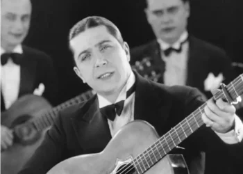 Una imagen de archivo del legendario Gardel