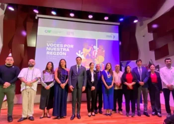 La presentación del Festival CAF “Voces por nuestra región”. 
Foto: CAF