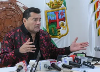 El alcalde de Santa Cruz, Jhonny Fernández. FOTO: RRSS