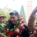 El lcalde de Llallagua, Adalid Jorge Aguilar. Foto:Radio Pío XII