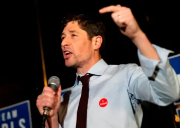 El alcalde de Minneapolis, Jacob Frey. Foto: AFP