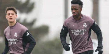 Entrenamiento del Real Madrid. (FOTO: Real Madrid C.F.)