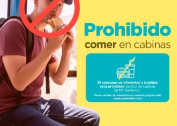 Mi Teleférico impulsa campaña ‘#SoyUnBuenUsuario'. FOTO: Mi Teleférico