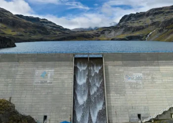 Una de las 10 represas en La Paz. FOTO: EPSAS