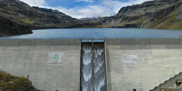 Una de las 10 represas en La Paz. FOTO: EPSAS