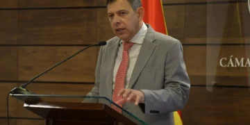 El presidente de la Cámara de Senadores, Diego Ávila. (Foto: Senado)