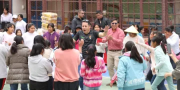 El vicepresidente retornó al Hogar Amor de Dios Penny. (Foto: Vicepresidencia)